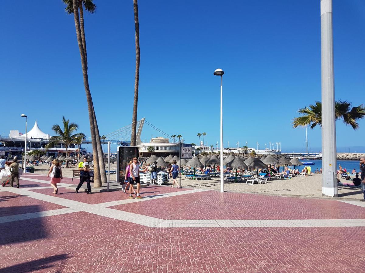 Borinquen Only 280 Meters To The Beach, Balcony With Sea View, Heated Pool, Wifi Playa de las Americas  Luaran gambar