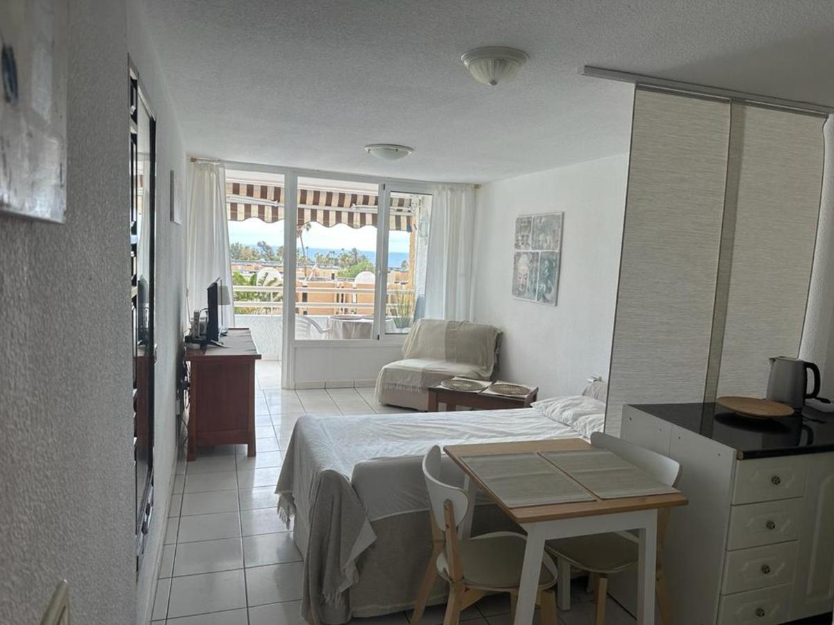 Borinquen Only 280 Meters To The Beach, Balcony With Sea View, Heated Pool, Wifi Playa de las Americas  Luaran gambar