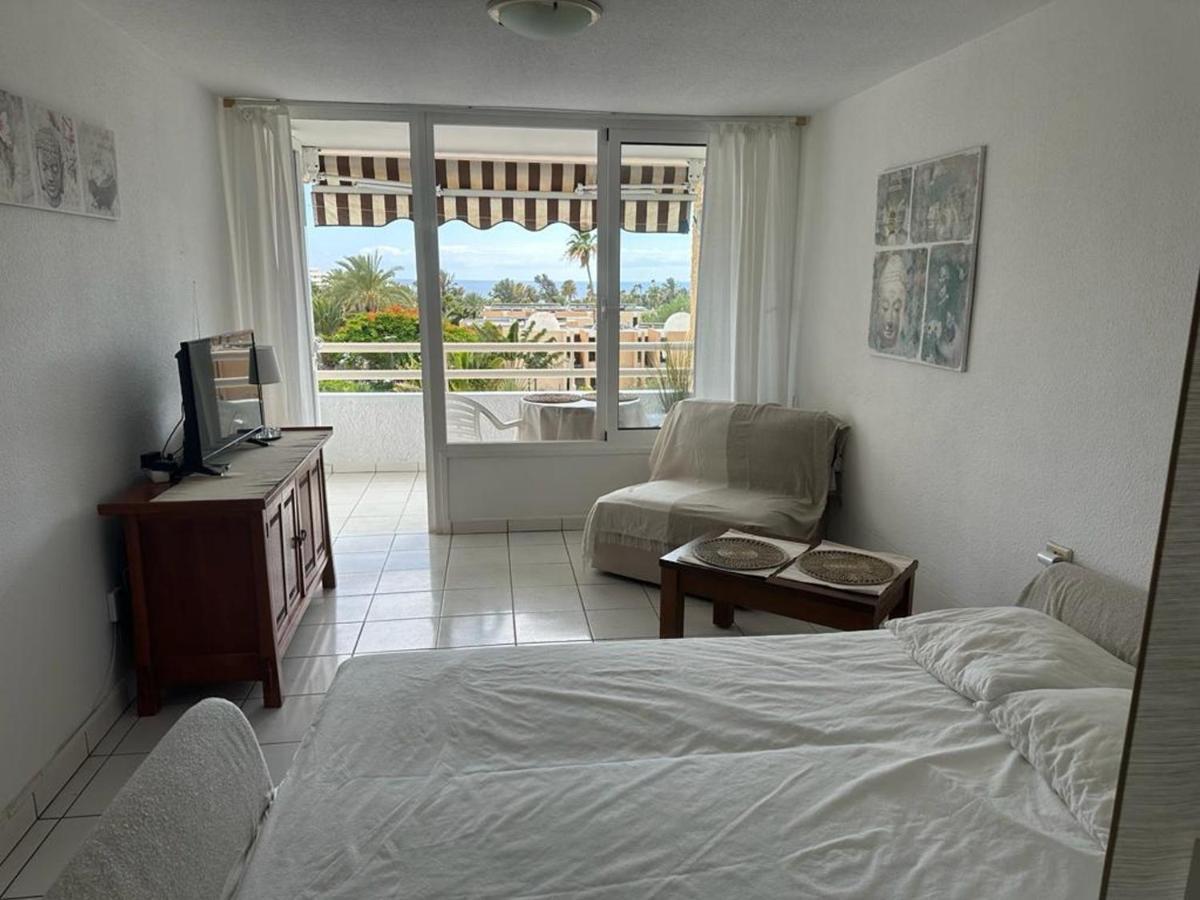 Borinquen Only 280 Meters To The Beach, Balcony With Sea View, Heated Pool, Wifi Playa de las Americas  Luaran gambar